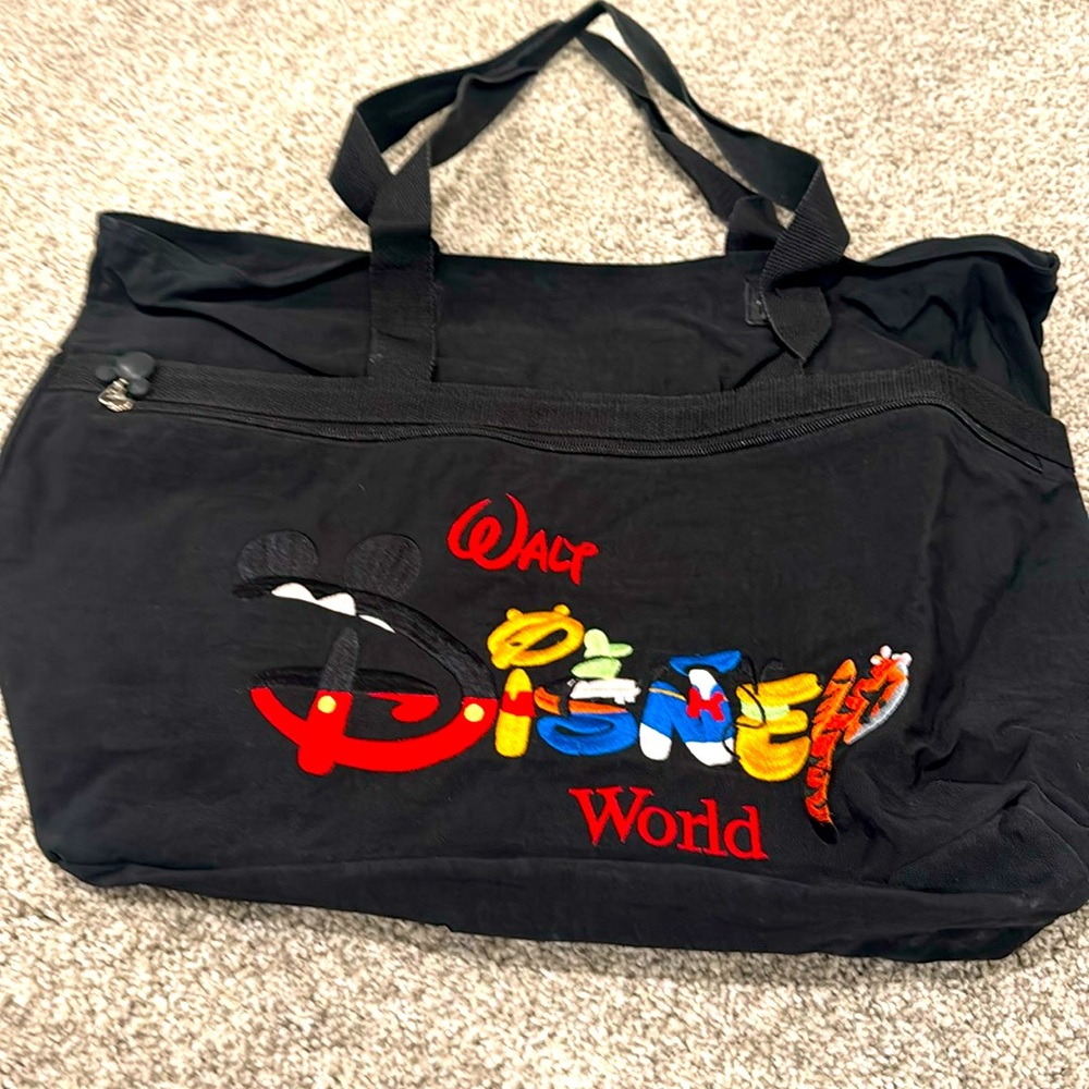 Walt Disney large black tote